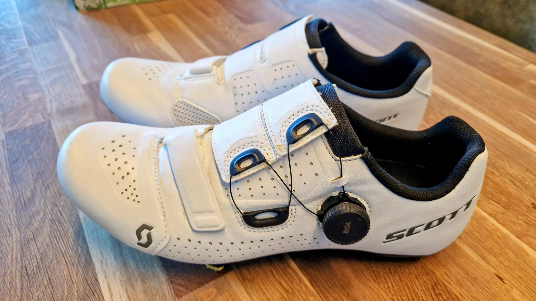Scott Herrenschuhe: Scott Rennradschuhe Team Boa weiss – Gebraucht aus Dübendorf von matthiasrufener 5