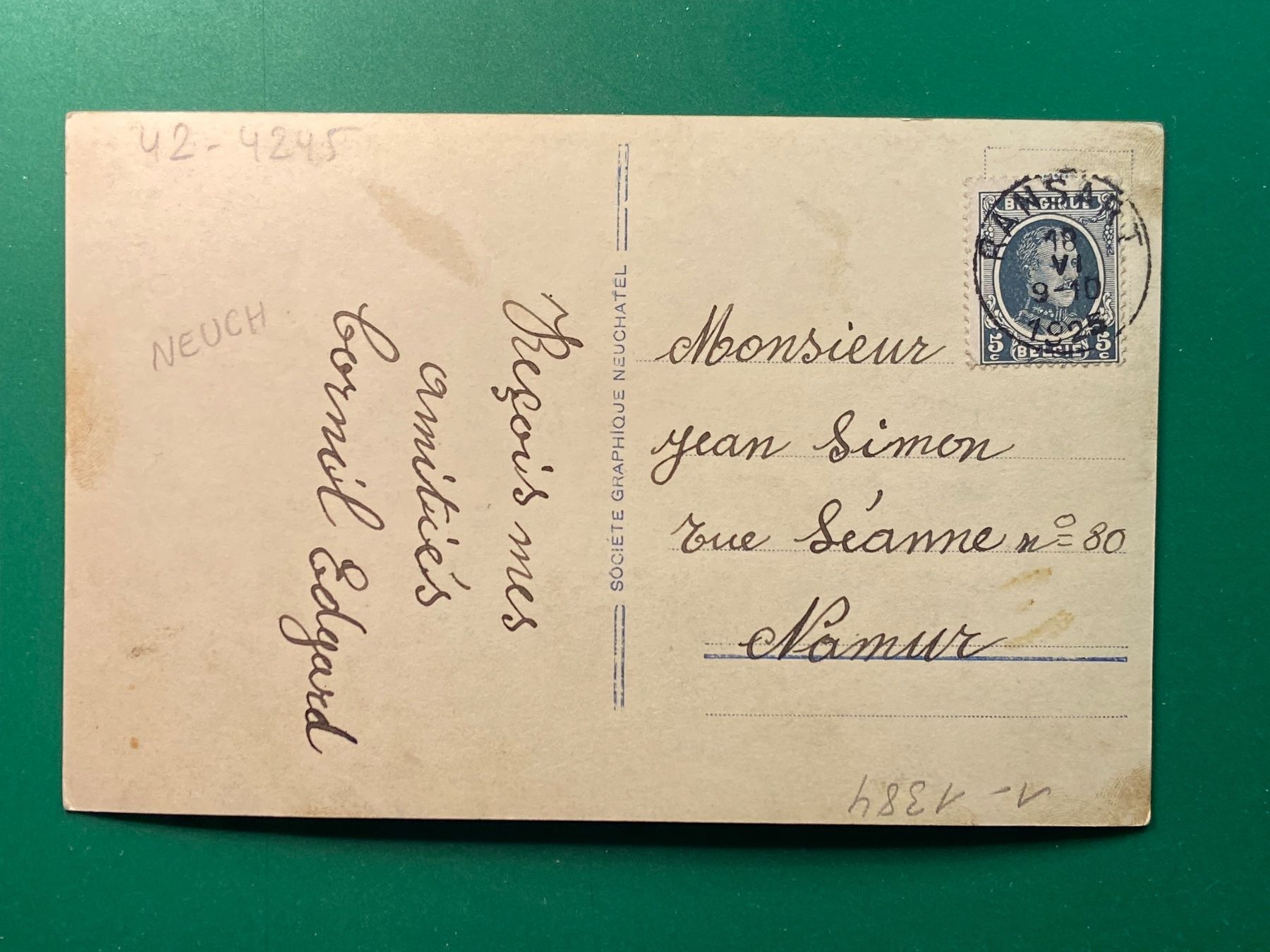 Cartes postales: Cressier - Château – D'occasion à Steg VS par _vinci_ 1