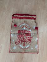 grosser Weihnachtssack mit Druck