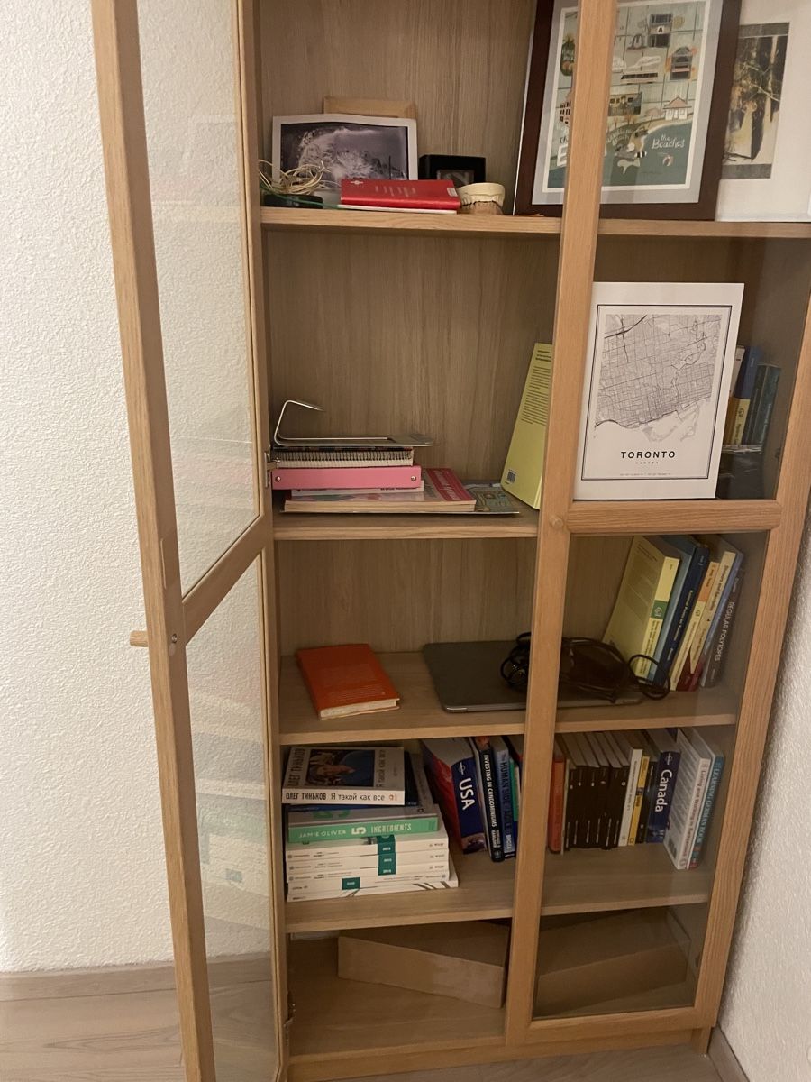 Ikea Scaffali: IKEA Billy mit glass turen – Usato da Niederbipp venduto da mka_65kg 1