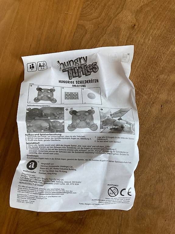Jeux: Hungry Turtles Spiel – D'occasion à Niederbüren par Rothlinger 2