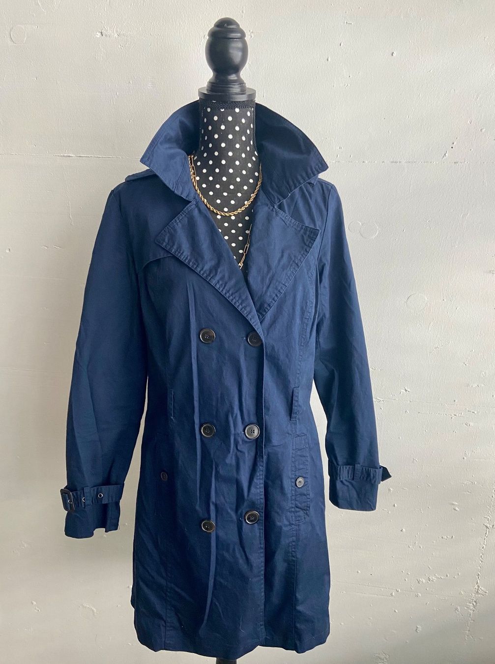 Mäntel: Neuwertiger Trenchcoat dunkelblau – Neu (gemäss Beschreibung) aus Zürich von enjoyxvintage 1