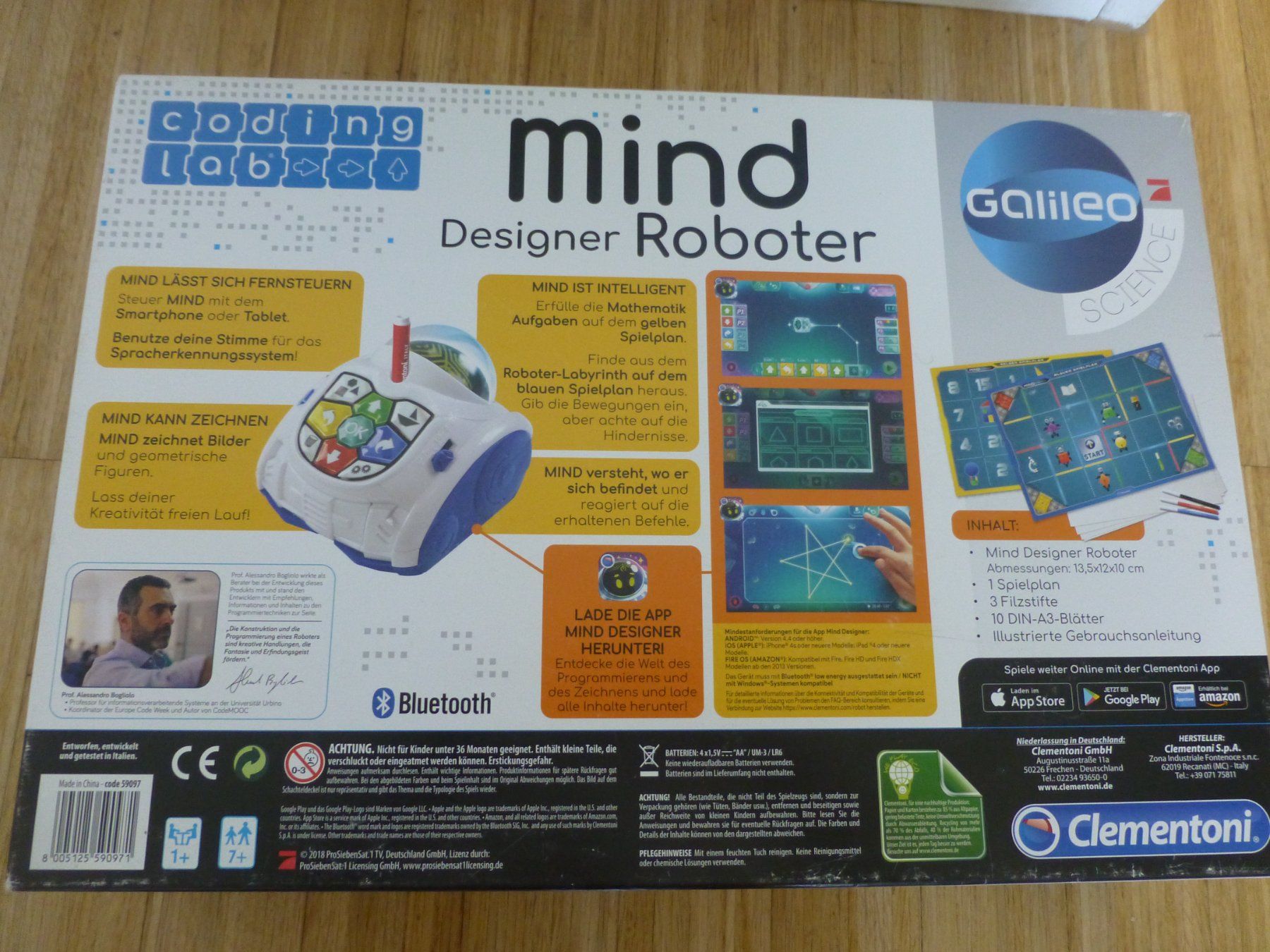 Clementoni Spielzeuge: Galileo Mind Designer Roboter Clementoni – Gebraucht aus Zürich von Betula11 1