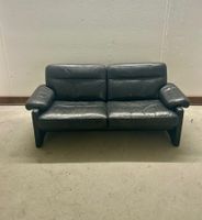 De Sede DS-70 Ledersofa 2er Sofa schwarz guter Zustand