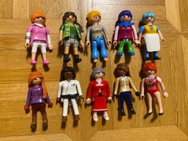 10 Playmobil Frauen