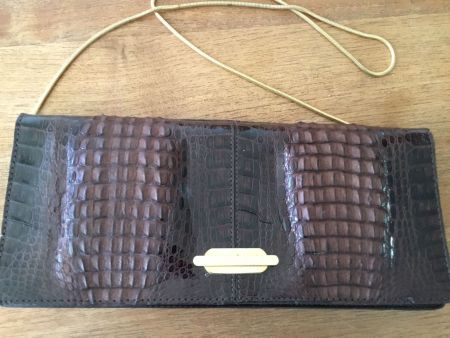 Leder Clutch /  Tasche