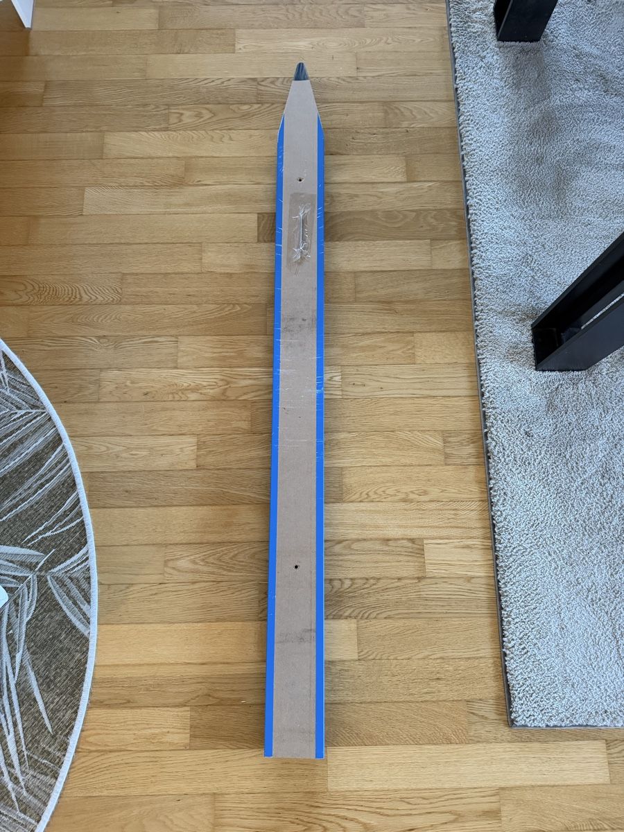 Garderobe: Wandgarderobe Bleistift blau – Gebraucht aus Maschwanden von JP_Meyer 2
