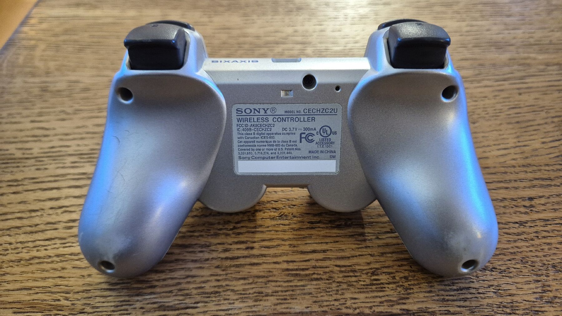 Sony Controller: Original Sony DualShock 3 Controller PS3 – Silber – Usato da Au SG venduto da KonsoleWerk 2