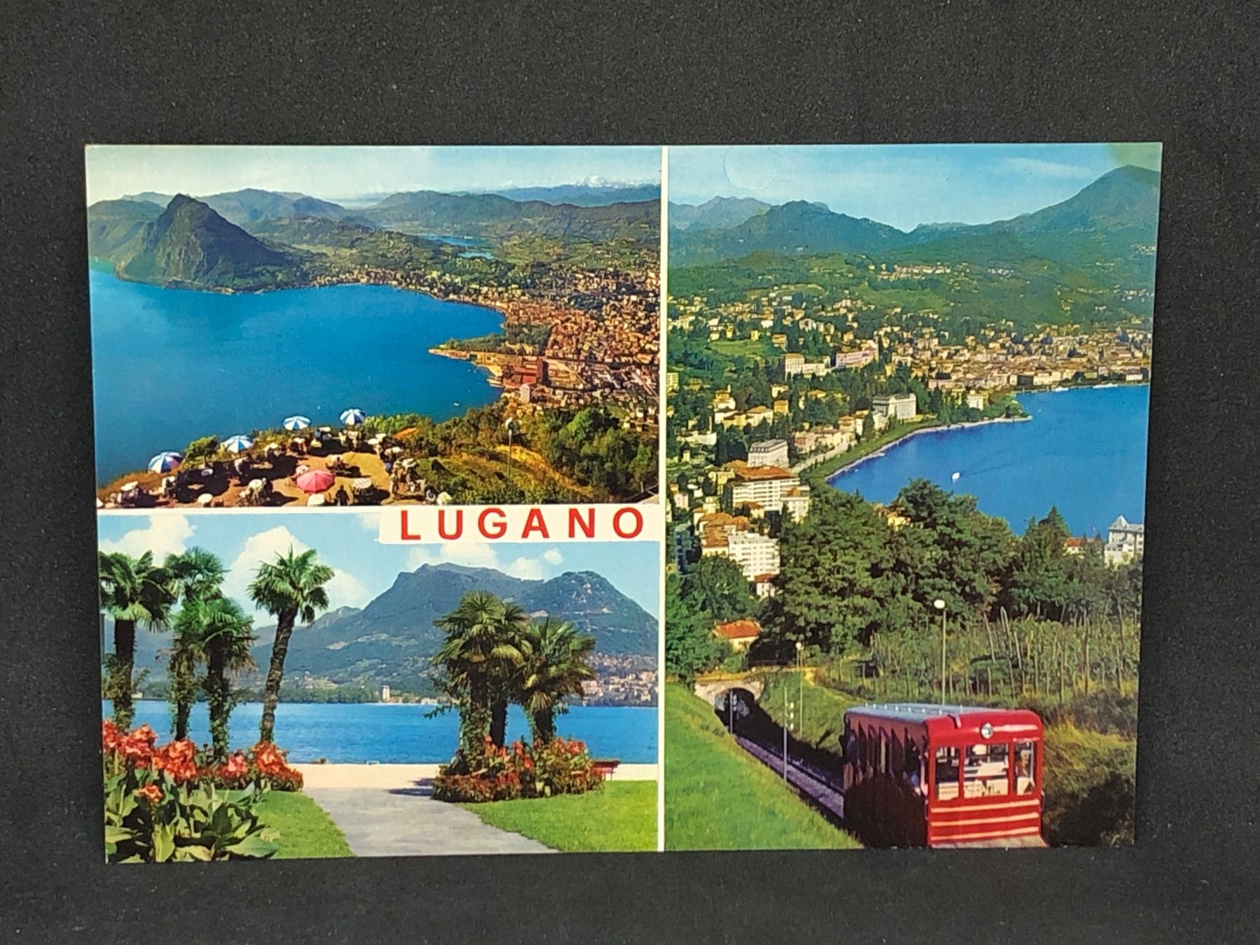 Ansichtskarten: Lugano – Gebraucht aus Widnau von Brusi9