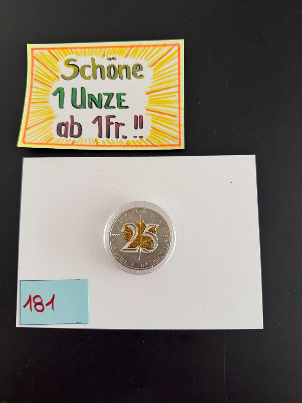 Alle Münzen: Schöne 1 Unze – Gebraucht aus Engi von kasi09