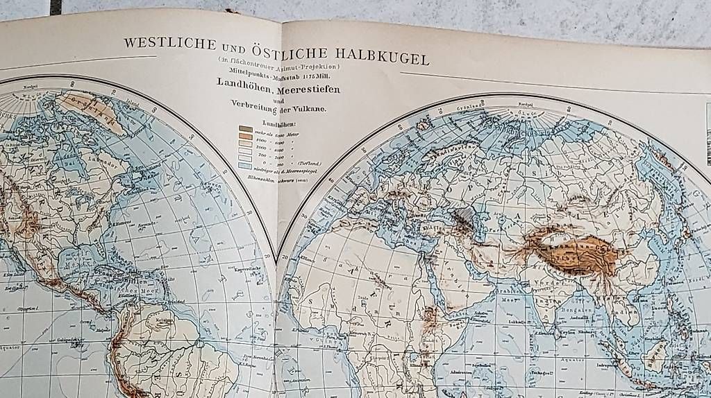 Libri: Andrees Handatlas 1899 – Usato da Sarnen venduto da monfur 1
