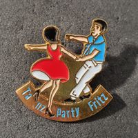 Z443 - Pin Tanz Party Fritz