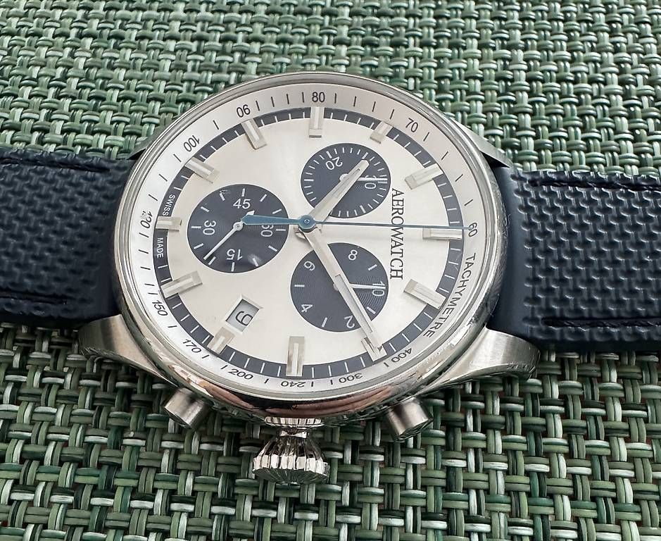 Uhren: Aerowatch Chrono Panda Herrenuhr Quarz – Gebraucht aus Trachslau von Arnold12157 2