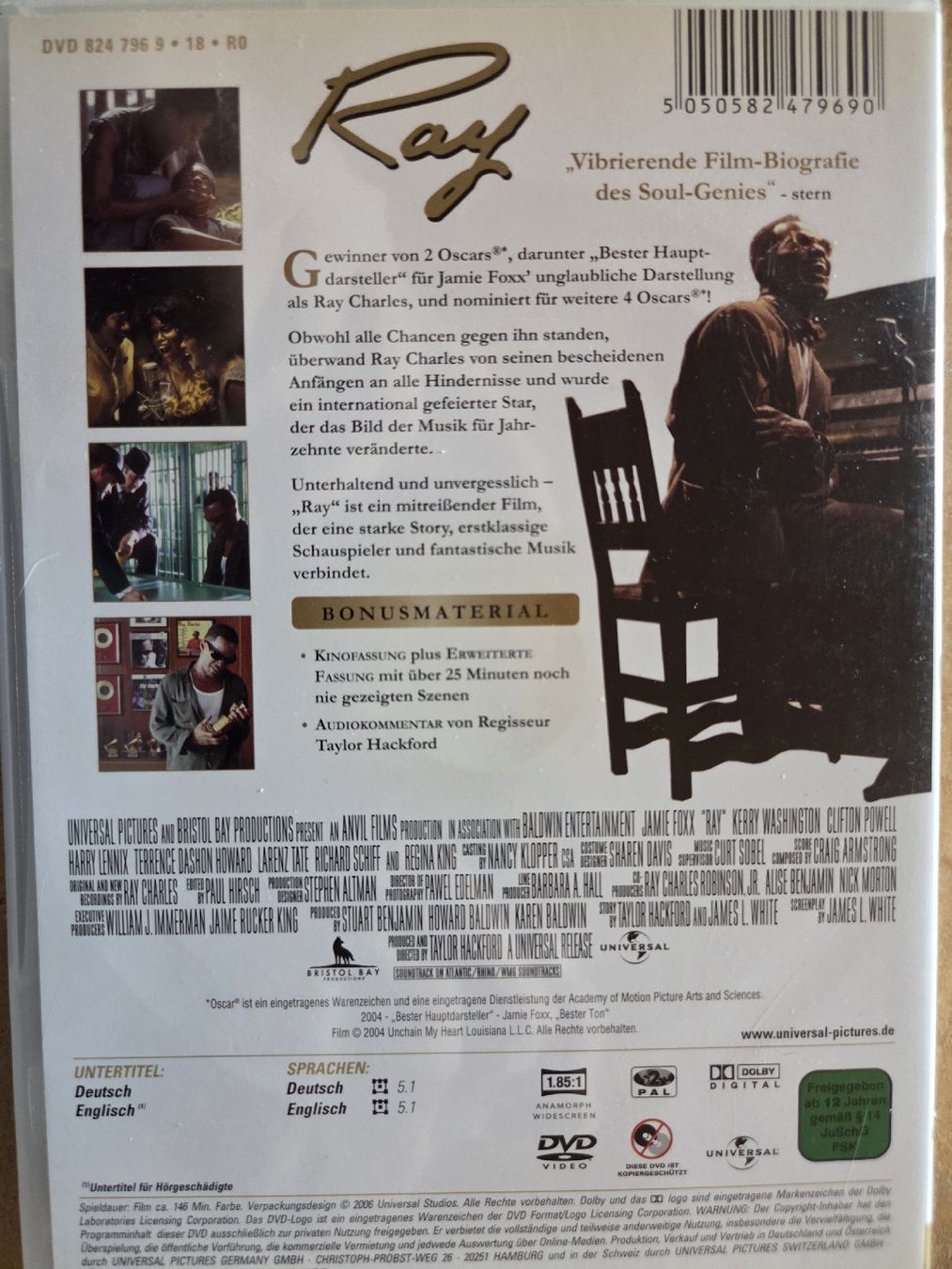 Tutti i DVDs: Dvd Ray - mit Jamie Fox 11 – Usato da Dintikon venduto da Vexi 1