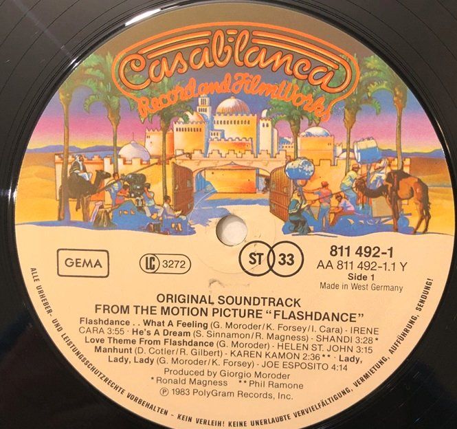 Schallplatten: Flashdance – Soundtrack (LP) – Gebraucht aus Grüningen von azulvinyl 2