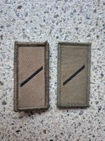 *** Gradabzeichen Soldat paar  mit klett ***