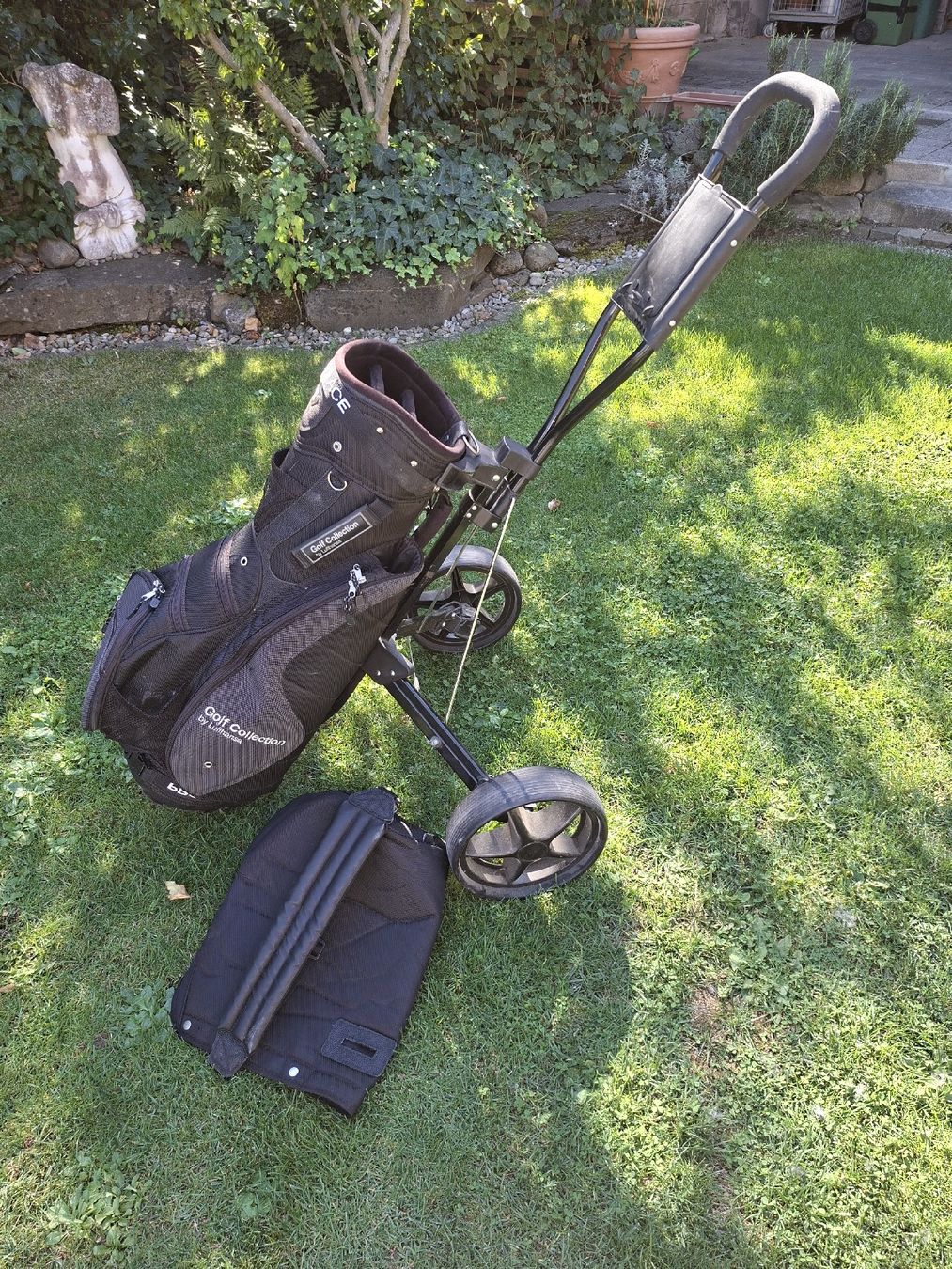 Trolleys: Golf-Bag/Trolley-Kombi – Gebraucht aus Niederhasli von Golf-Dodger