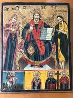 Griechische Ikone Jesus Christus 19. Jhdt.