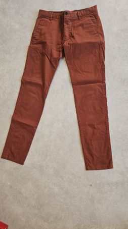Pantalon Chino Devred T.38 Automne Couleur Brique 🍂