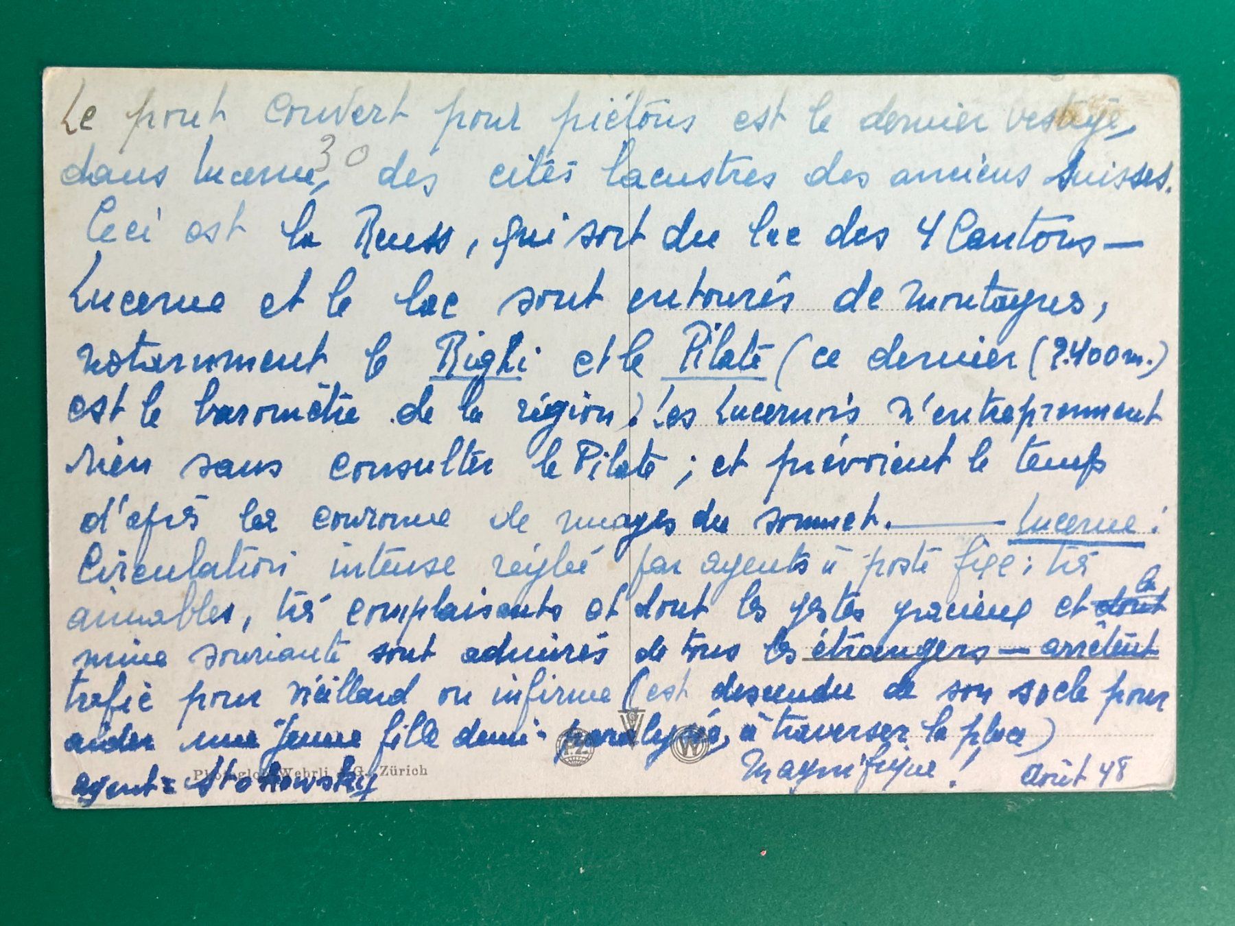 Cartoline postali: Luzern, Kapellbrücke – Usato da Steg VS venduto da danwer74 1