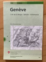 Landkarte Genève 1:50’000