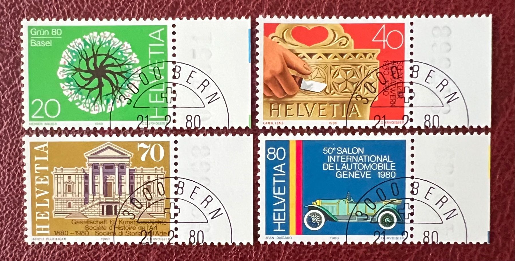 Tutti i francobolli: 1980 Sonderpostmarken Serie ET – Usato da Endingen venduto da haifu