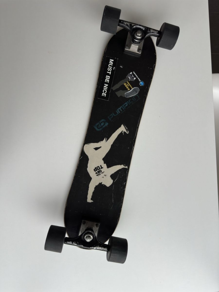 Skateboards: Pumpkin Longboard mit Viking Rollen Spezialedition – Usato da Frauenfeld venduto da Bobi1978 1
