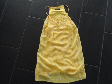 ***** Hallhuber Sommerkleid Gr 38 Seide *****