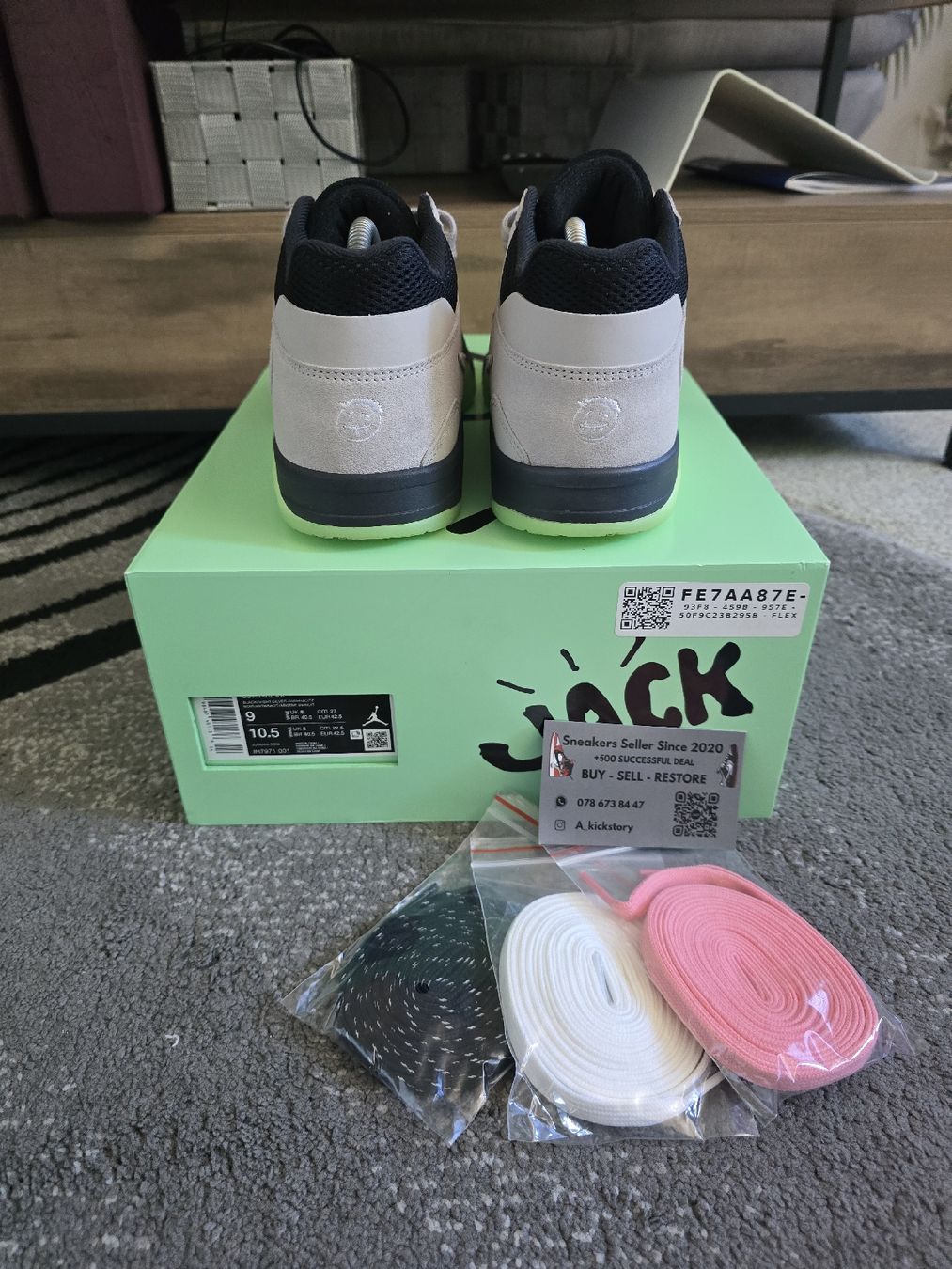Chaussures hommes: Jumpman Jack travis scott chase b – Neuf (Voir description) à Bôle par A_Kickstory 5