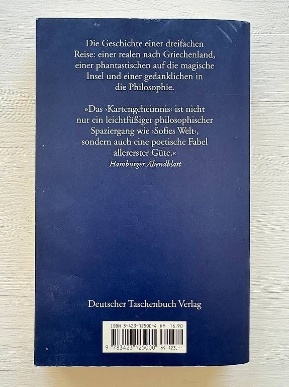 Libri: Das Kartengeheimnis von Jostein Gaarder – Usato da Zürich venduto da bekni 1
