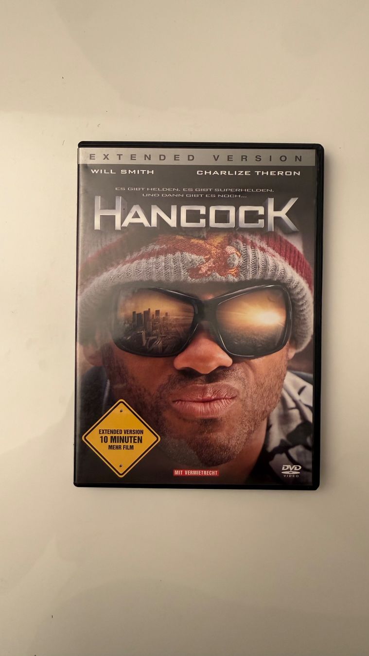 Tutti i DVDs: Hancock DVD Will Smith Action Film – Usato da Schindellegi venduto da zeitlos.vintage