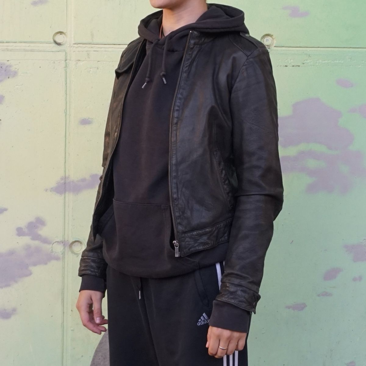 Giacche: Vintage Lederjacke Gr. XS – Usato da Basel venduto da Ankerkettenring 1