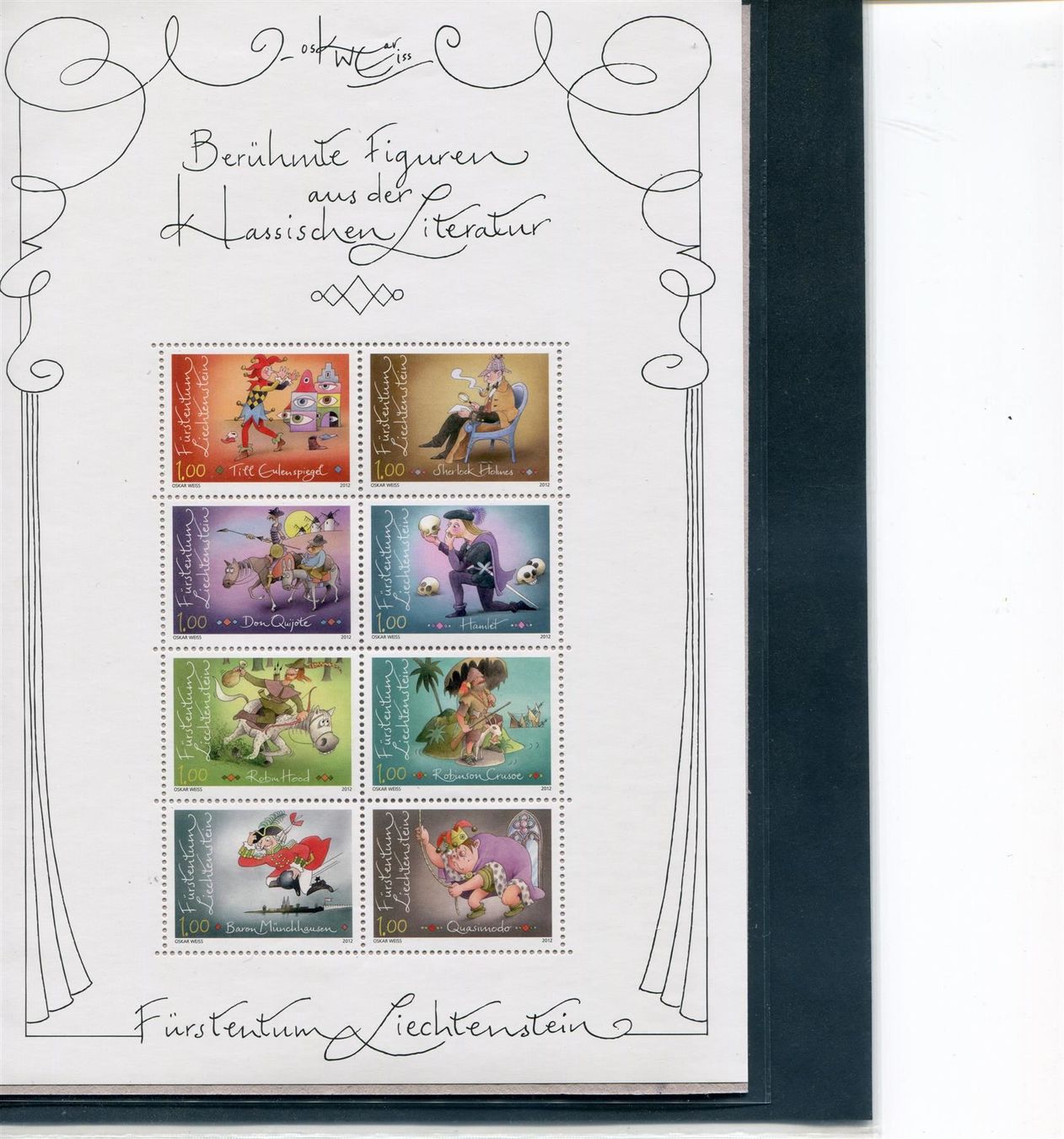 Alle Briefmarken: FL Jahreszusammenstellung 2012 postfr. – Neu (gemäss Beschreibung) aus Winterthur von Kyoung 1