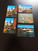 5er Set Vintage Hamburg Ansichtskarten, ungelaufen!