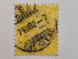 1867, Weisses Papier, Scott #54, gestempelt