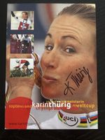 Karin Thürig Autogrammkarte, Top Zustand, Rarität!