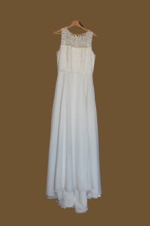 Robe de mariée blanche - Taille 46 - Made in Italy