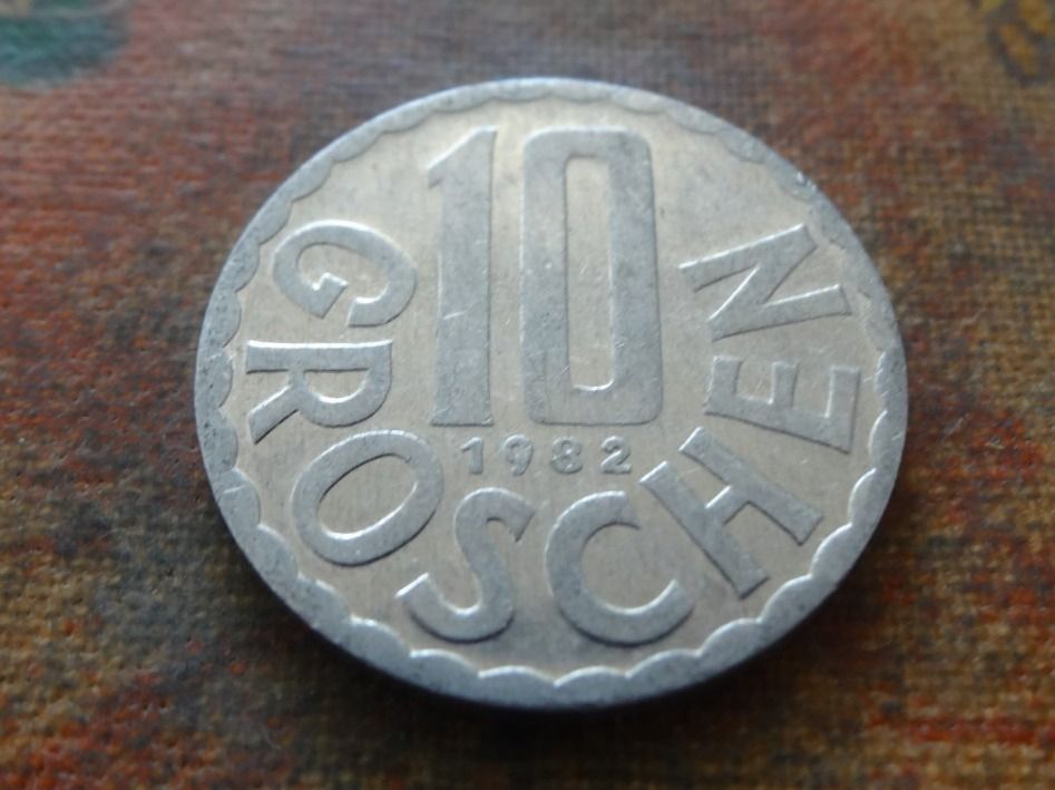 Tutti le monete: AUTRICHE  10  Groschen  1982 – Usato da Romanel-sur-Lausanne venduto da Swift13