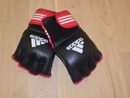 Adidas grappling Handschuhe schwarz/rot Grösse L, gebraucht