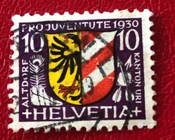 Pro Juventute Gestempel    