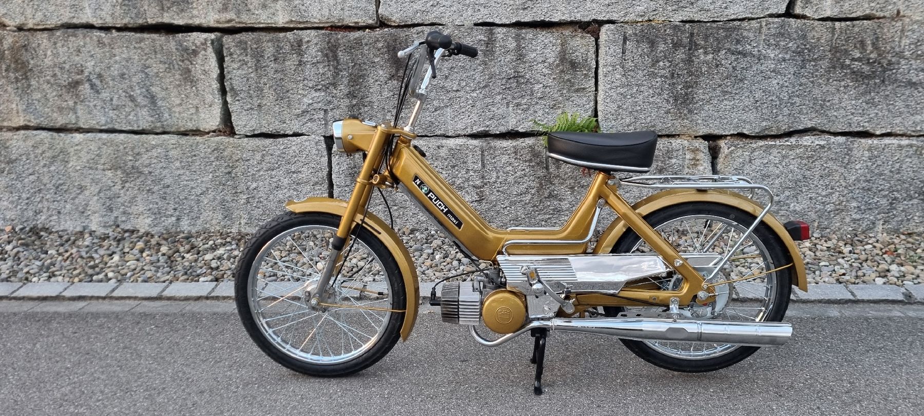 Puch Ciclomotori: Puch Maxi N Candy Gold – Usato da Weinfelden venduto da Vwaudi90