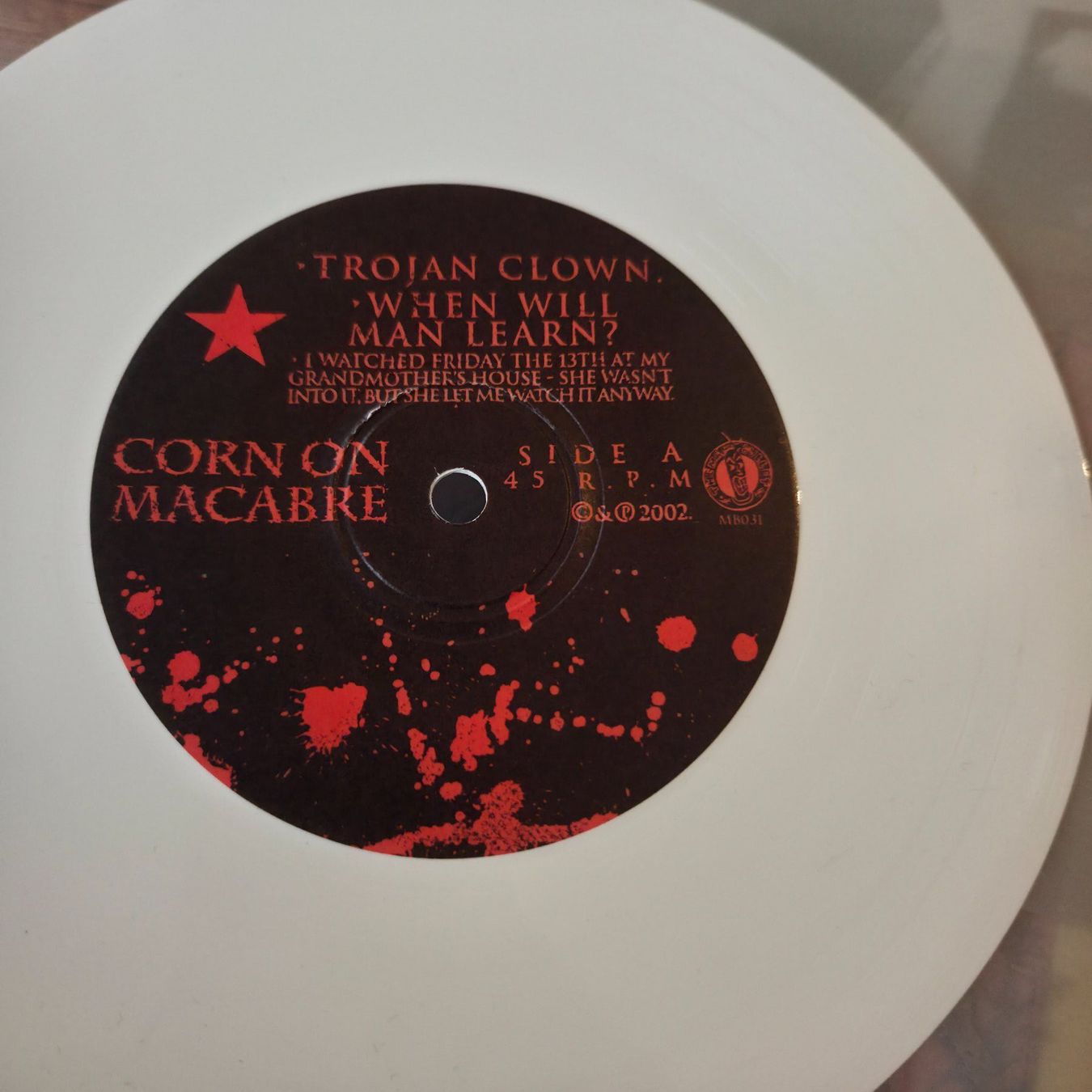 Schallplatten: Corn On Macabre – Chapter I 7" Vinyl White Screamo – Gebraucht aus Zürich von Wickeddude 5