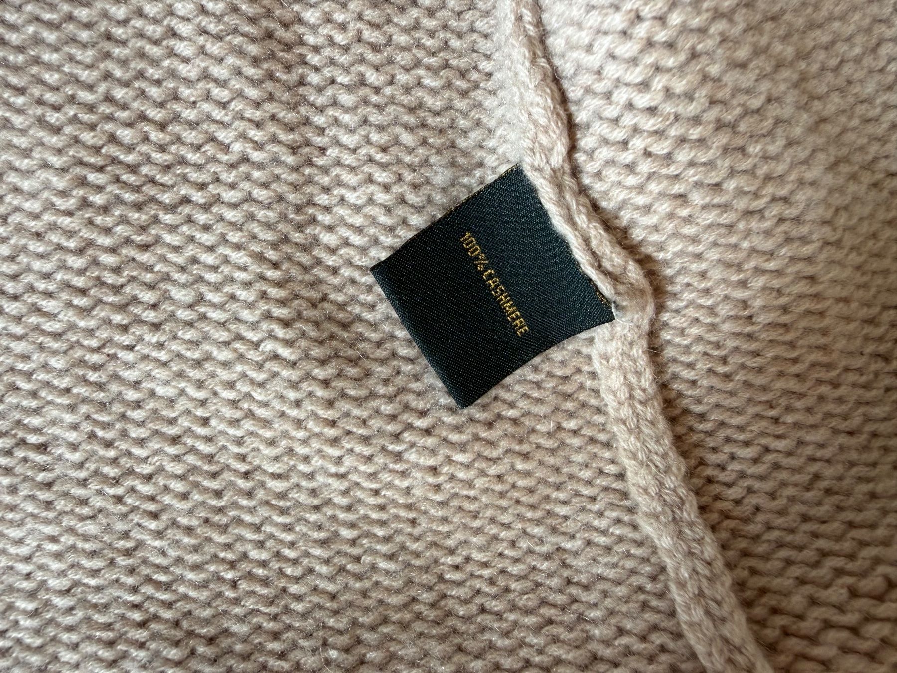 Giacche: Kashmir Strickjacke mit Blumenapplikation - Gr. M/S – Usato da Zürich venduto da pet_8jkt 3