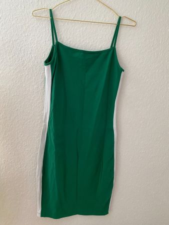 Spagetti Kleid in Grün in Gr. M (36 kleine 38)
