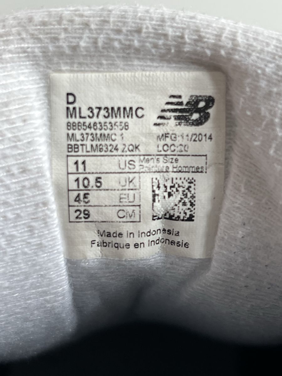 New Balance Scarpe da uomo: New Balance 373, Grösse 45 – Usato da Zürich venduto da zleoh 4