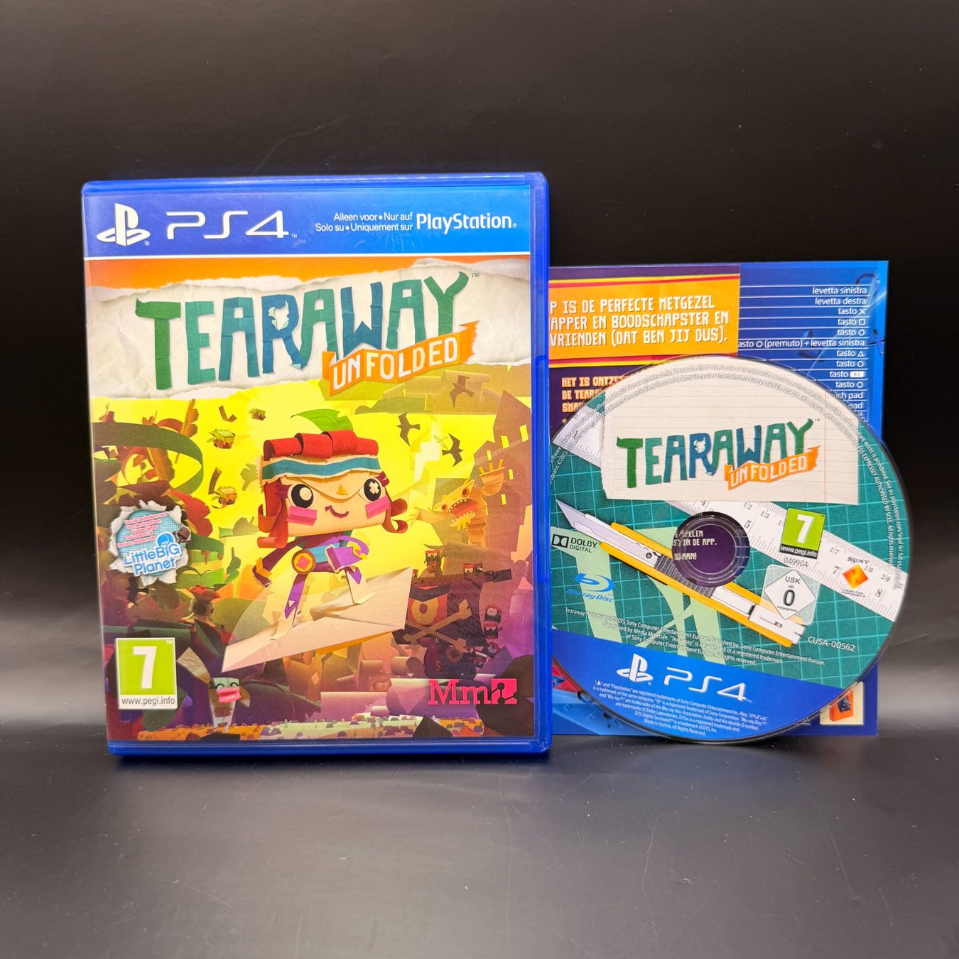 Sony Spiele: PlayStation 4 Tearaway Unfolded – Gebraucht aus Düdingen von Nerdworld