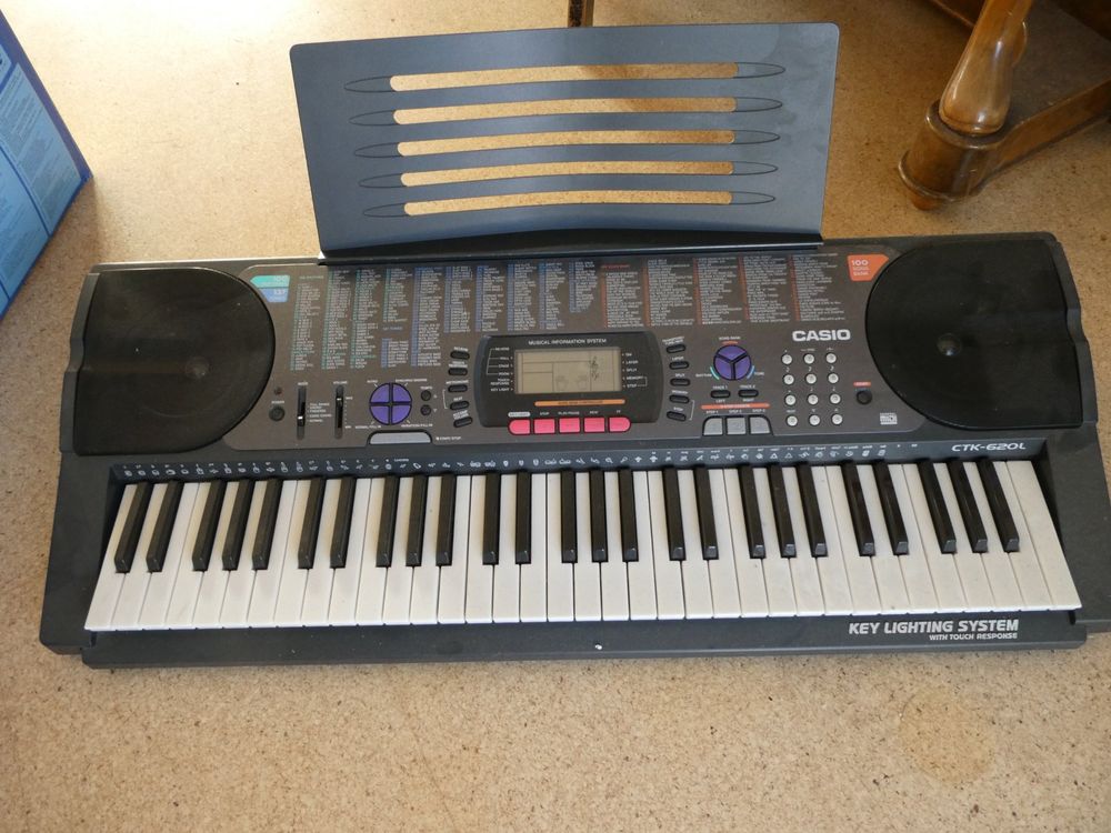Casio Keyboard CTX-620L mit Beleuchtungssystem (Gebraucht) in Gunzwil ...
