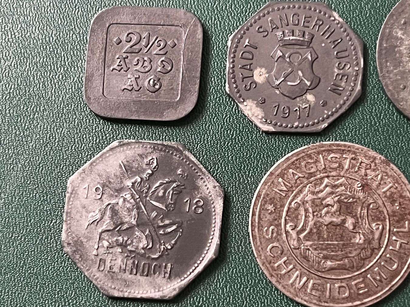 Tutti le monete: 6 stk historische Notmünzen – Usato da Neuenhof venduto da Mastermind-00 1
