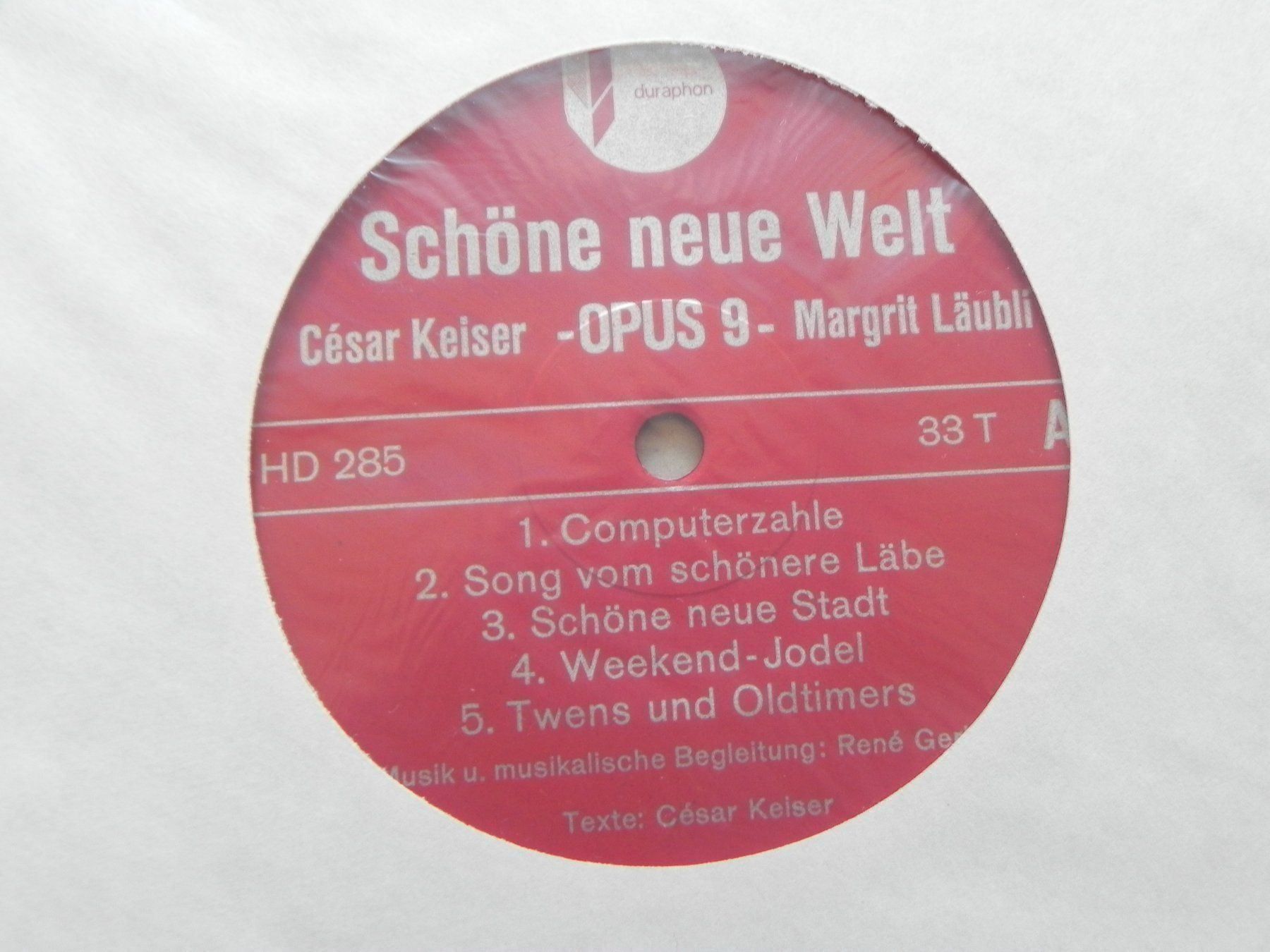 Schallplatten: LP M. Läubli & C. Keiser Autogramm 1978 – Gebraucht aus Siebnen von krimsie 3