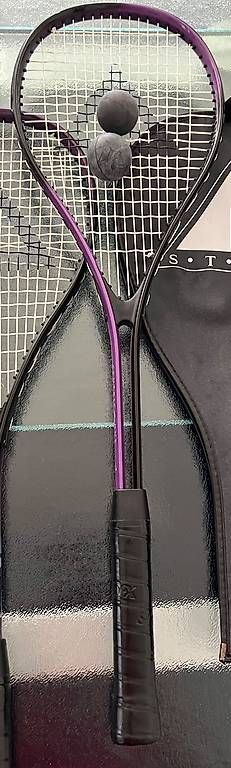 Racchette: Zwei Squash Schläger , STYX, mit Tasche – Usato da Allschwil venduto da Hesch13 3